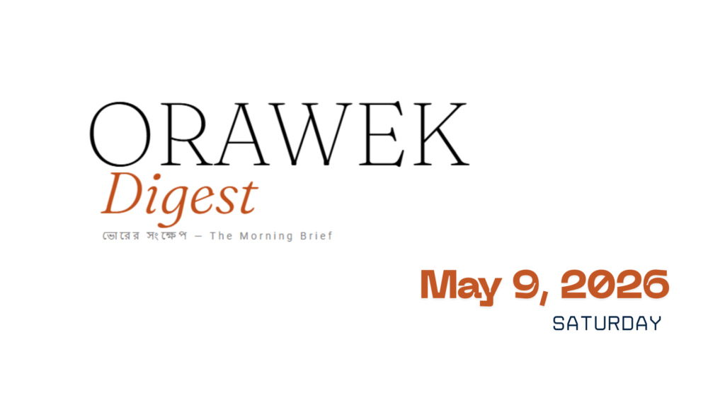 Orawek Digest morning brief every weekday at 8 am on Business, Economy & Ai